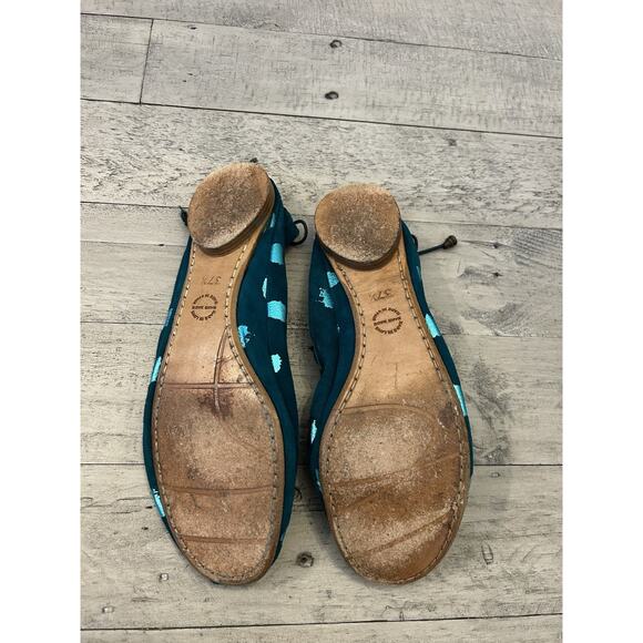 Georgina Goodman GG Shoes Ballet Flats Real Leather Slip On Eur 37.5/US 7 - Picture 7 of 8